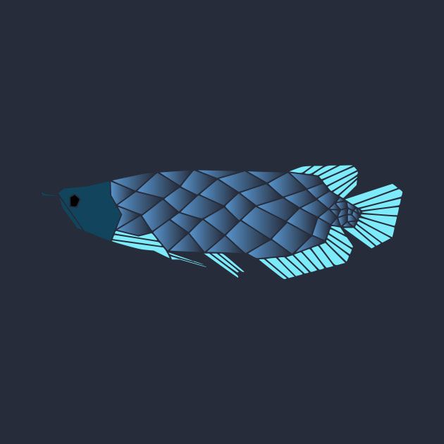 Geometric arowana Hoodie